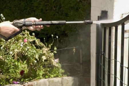 Flint pressure washing